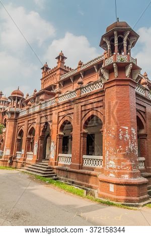 One Of Buildings At The Campus Of University Of Dhaka, Bangladesh