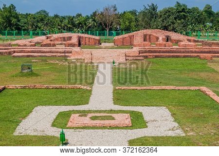 Somapuri Vihara Somapura Mahavihara , Ruins Of Buddhist Monastic Complex In Paharpur Village, Bangla