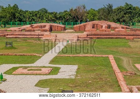 Somapuri Vihara Somapura Mahavihara , Ruins Of Buddhist Monastic Complex In Paharpur Village, Bangla