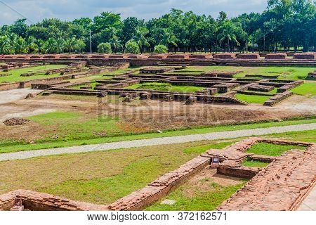 Somapuri Vihara Somapura Mahavihara , Ruins Of Buddhist Monastic Complex In Paharpur Village, Bangla