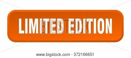 Limited Edition Button. Limited Edition Square 3d Push Button