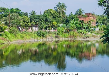 Ruined Building In Panam Nagar City, Bangladesh
