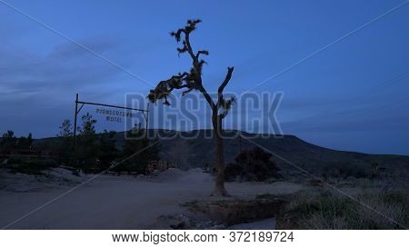 Pioneertown At The Morongo Basin In Calfornia - Pioneertown, Usa - March 18, 2019