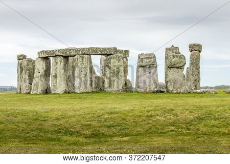 View Of The Stonehenge In United Kingdom