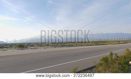 Road To Palm Springs California - Palm Springs, Usa - March 18, 2019