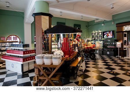 Nantou, Taiwan - December 18th, 2019: Nantou Cat Bank, Nantou, Taiwan, Asia
