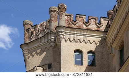 Destroyed Odzienas Castle In Latvia, Europe On A Beautiful Sunny Spring Day, Concept Of Travel In Ha