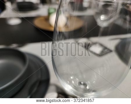 A Glass Of Glass On A Table