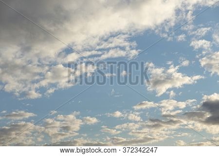 A Group Of Clouds In The Sky