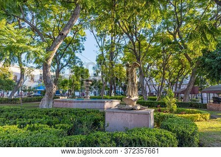 Plaza De La Patria, In The City Of Aguascalientes, Aguascalientes State, Mexico