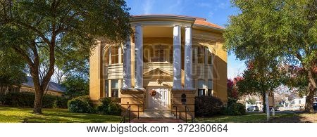 Old Historic Library In Jefferson, Texas, United States Of America