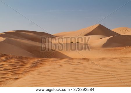 Sand Dunes Of Sharqiya Wahiba Sands, Oman