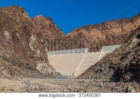 Dammed Wadi In Muttrah District Of Muscat, Oman