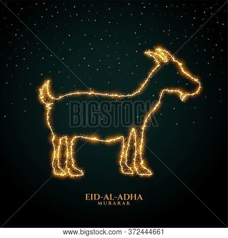 Bakrid Eid Al Adha Festival With Sparkling Goat
