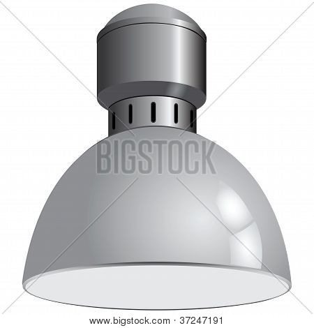 ホームの天井照明