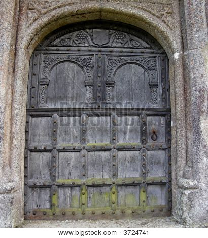 mittelalterliche Tür