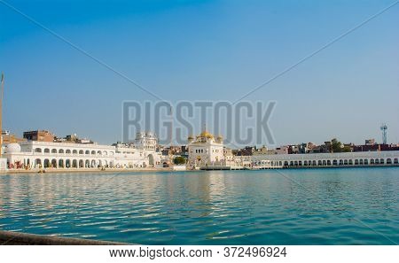 Beautiful View Of Gurudwara Tarn Taran Sahib, Amritsar, Punjab