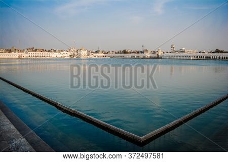 Beautiful View Of Gurudwara Tarn Taran Sahib, Amritsar, Punjab