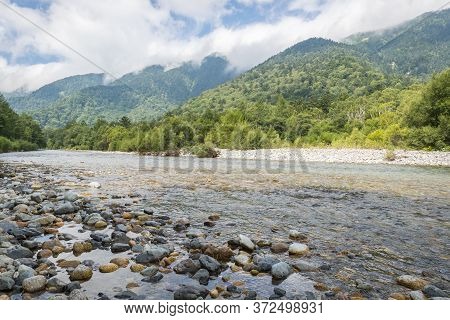 Kamikochi , A Popular Resort In The Northern Japan Alps Of Nagano Prefecture