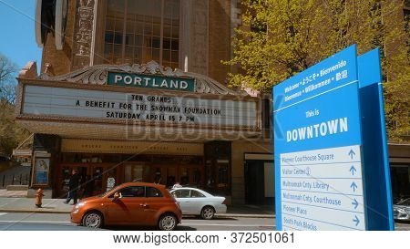 Portland Downtown - Arlene Schnitzer Concert Hall - Portland, Oregon - April 16, 2017