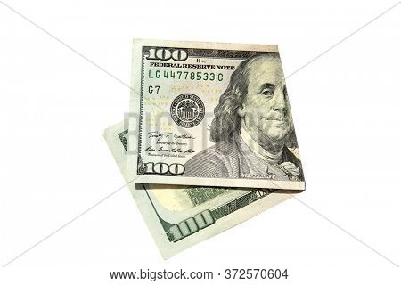 $100.00. Folded $100.00 American Bill. Cash. 