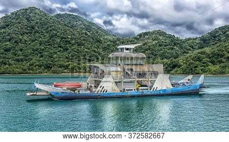 Thailand, Koh Chang 30,06,2017 Ferry With Cars, Transfer To The Island