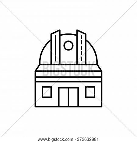 Observatory, Astronomy Concept Line Icon. Simple Element Illustration. Observatory, Astronomy Concep
