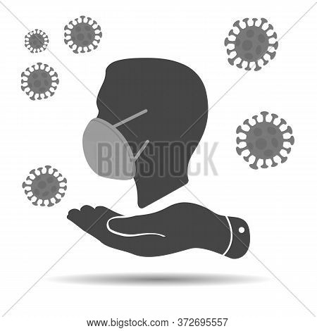 Mers-cov Middle East Respiratory Syndrome Coronavirus , Novel Coronavirus 2019-ncov , Flat Hand Show
