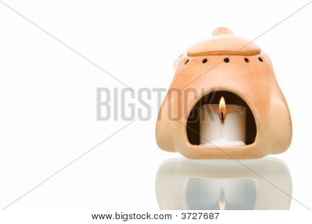Aromatherapy\의 냄비에 초