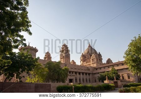 Umaid Bhawan Palace, Located In Jodhpur In Rajasthan, India