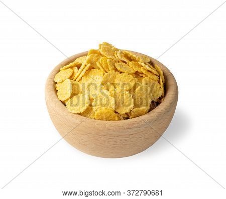 Yellow Corn Cereal, Crispy Corn Flakes, Cornflakes Or Cereals