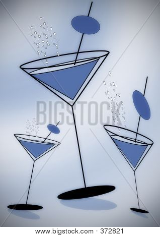 Party Time blå