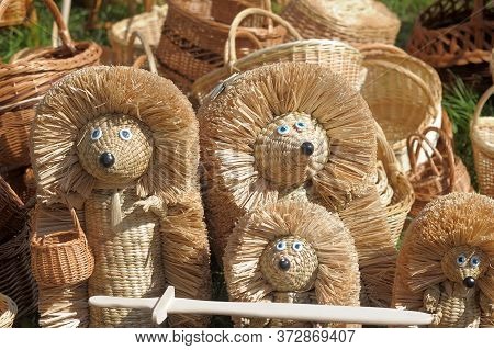 Hedgehog From Straw