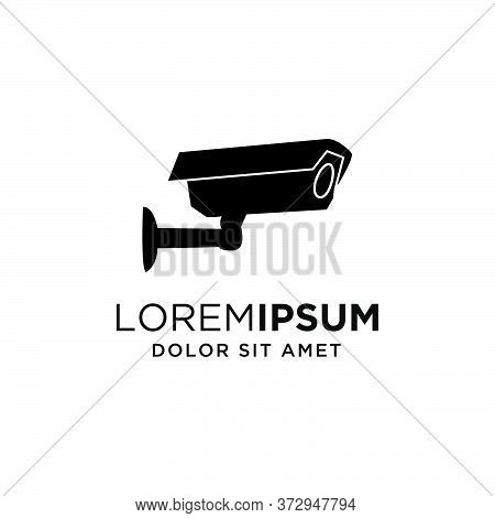 Traffic Camera Security Logo Design Template Icon