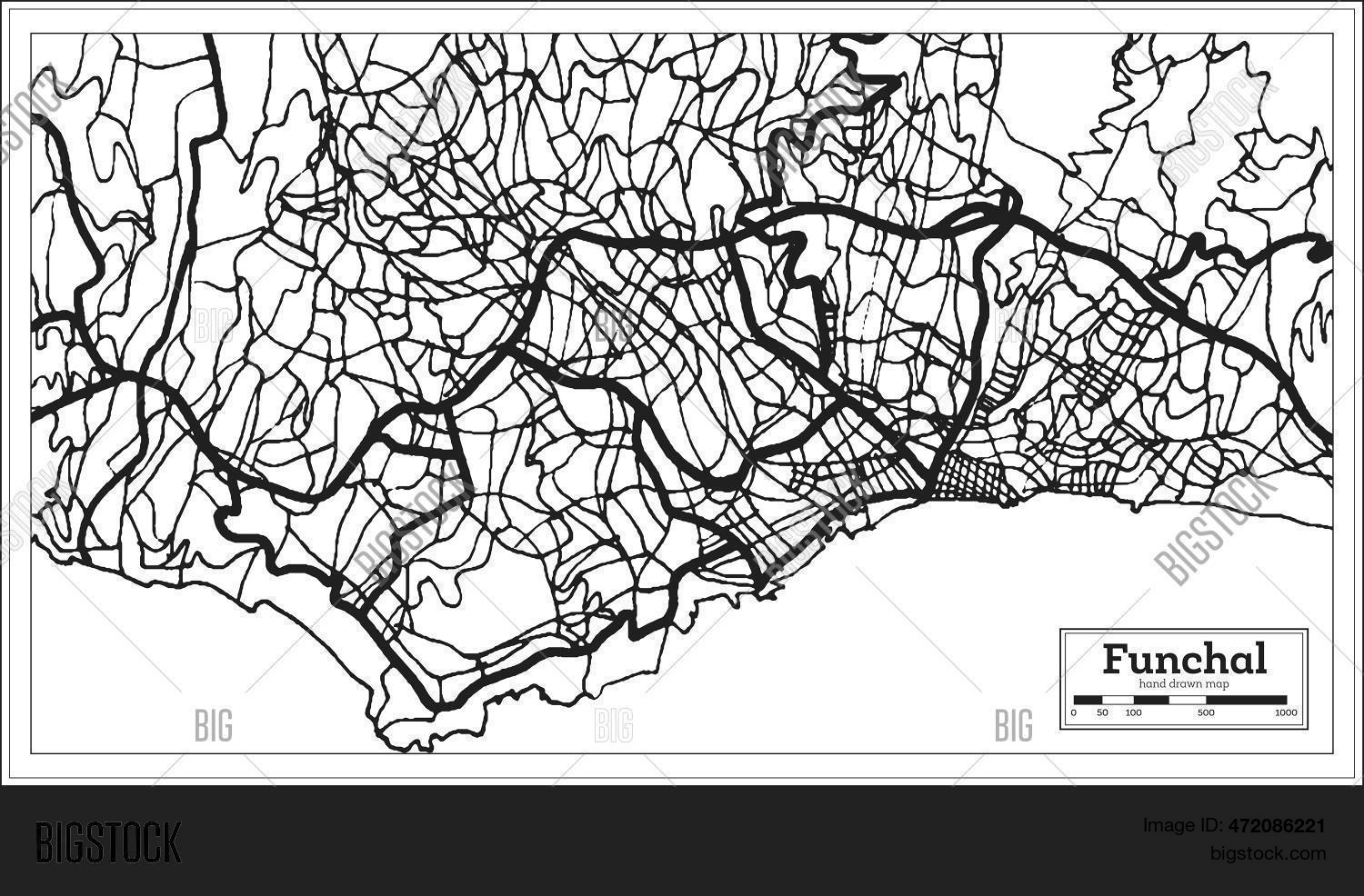 Funchal Portugal City Vector & Photo (Free Trial) | Bigstock