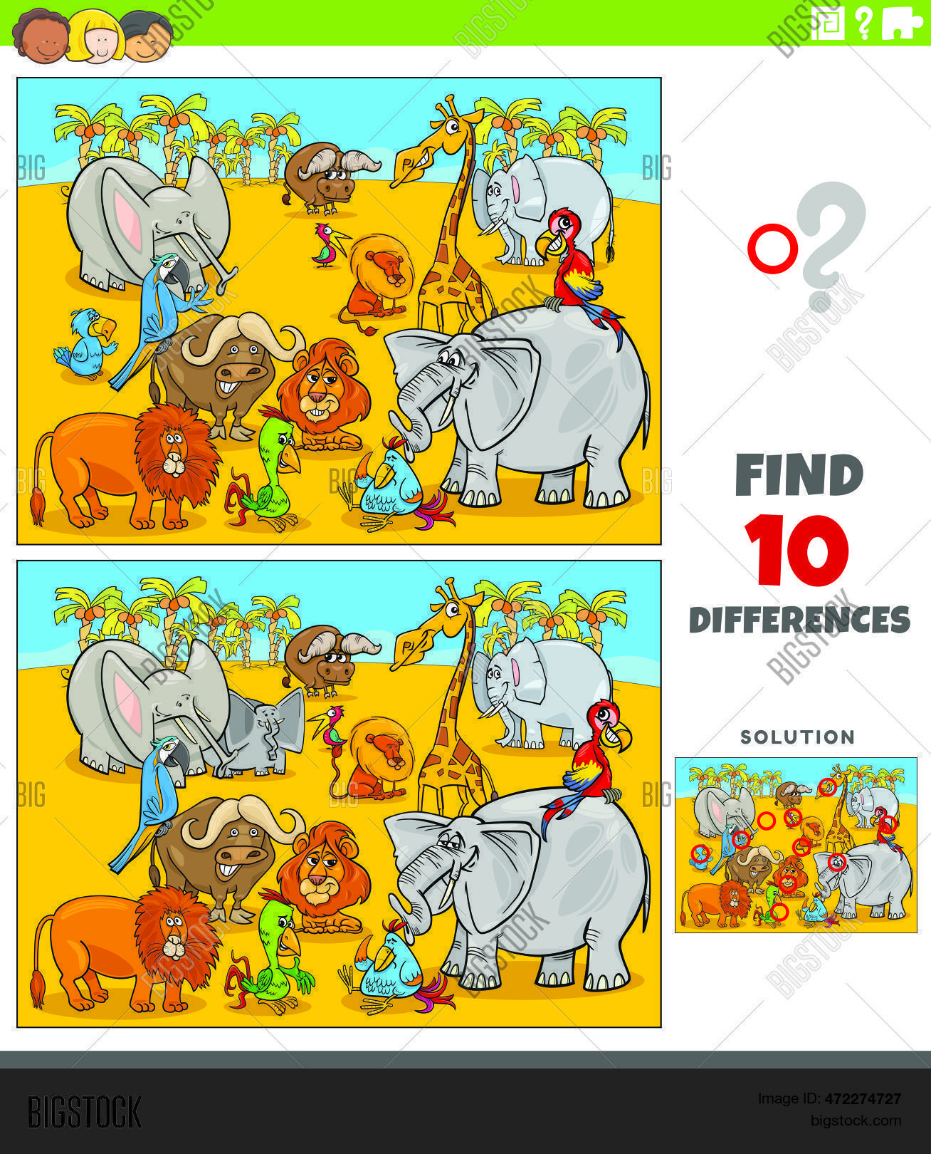 Cartoon Illustration Vector & Photo (Free Trial) | Bigstock