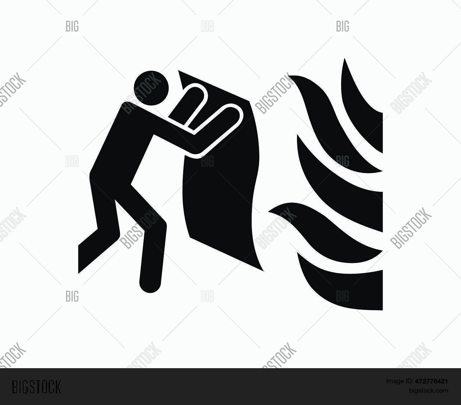 Fire Blanket Vector & Photo (Free Trial) Bigstock