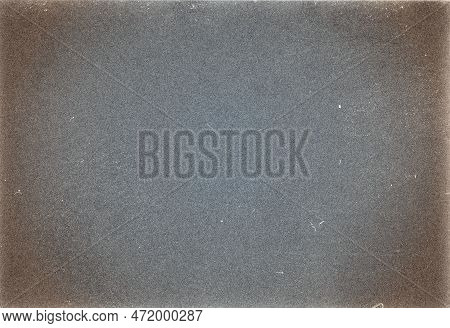 Blank Grained Film Strip Texture Background With Heavy Grain And Dust