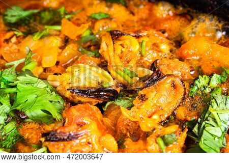 Charru Mussel, Known In Brazil As A Sururu Moqueca.
