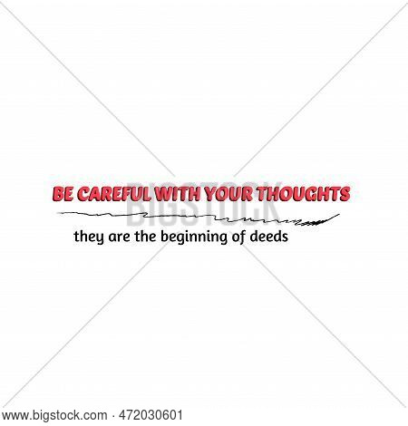 Ositive Vibes Inspirational Card In 70s Style Vector Illustration. Colourful Letters Flat Design. Mi