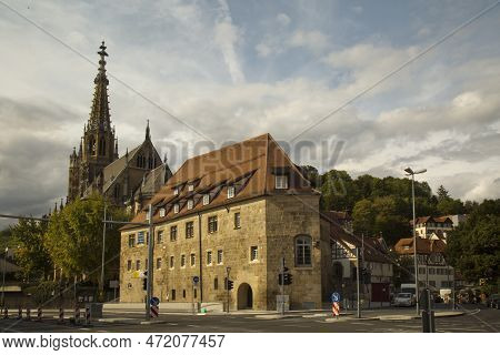 Esslingen Am Neckar. Germany. 24 September 2020. Church Of Our Lady (frauenkirche) In Esslingen Am N