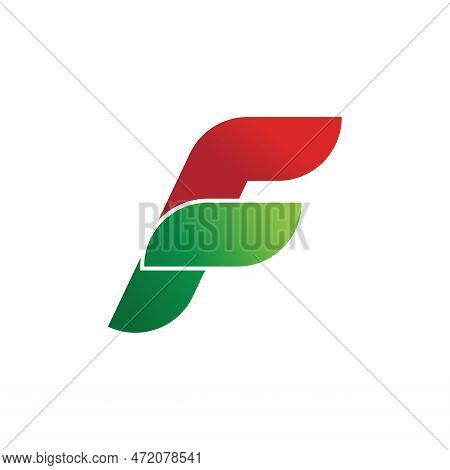 F Initial Letter Logo Vector Design