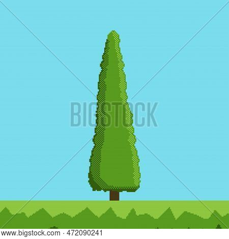 Pixel Art Nature Elements