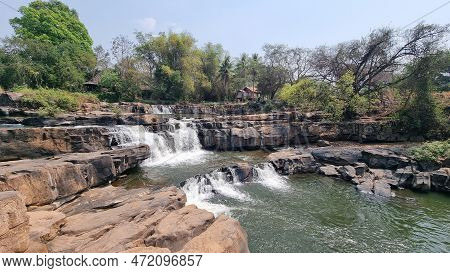 Namtok Poi Watterfall Khek River Phitsanulok Thailand