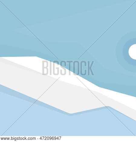 Abstract Bocho Art Landscape Aesthetic With Purple