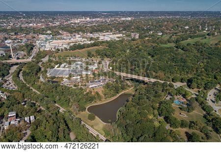 Schenley Park And Phipps Conservatory Botanical Gardens In Pittsburgh, Pennsylvania. Schenley Park's