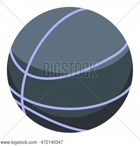 Basket Ball Icon Isometric Vector. Referee Sport. Game Goal