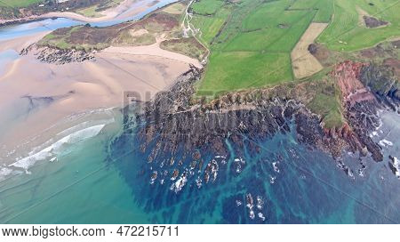 Coast Of South Devon And Bantham Beach