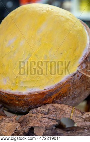 Mound Of Natural Shea Butter On Display