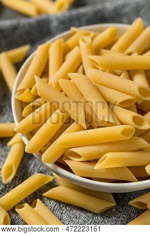 Raw Dry Mostaccioli Penne Lisce Pasta